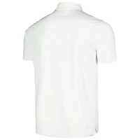 Polo Puma blanc THE PLAYERS MATTR Grind pour hommes