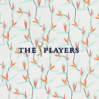Polo blanc Puma THE PLAYERS MATTR Paradise pour homme