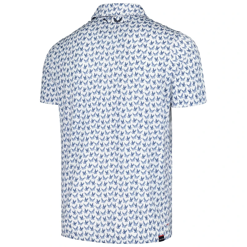 Polo Puma blanc pour homme THE PLAYERS Volition Bald Eagle