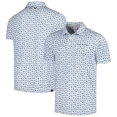 Men's Puma White THE PLAYERS Volition Bald Eagle Polo