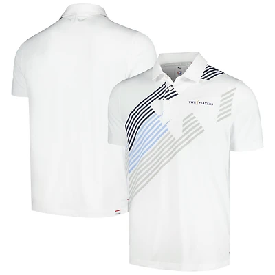 Polo Puma Jet THE PLAYERS Volition pour homme blanc