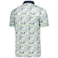Polo Teddy blanc Smith & Quinn THE PLAYERS Island Time pour homme