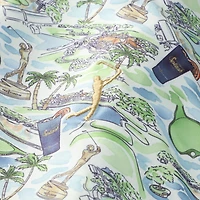 Polo Teddy blanc Smith & Quinn THE PLAYERS Island Time pour homme