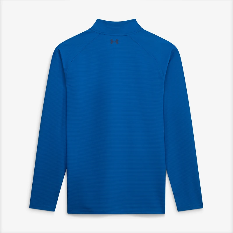Men's Under Armour Navy THE PLAYERS Fusion Ottoman Raglan Quarter-Zip Pullover