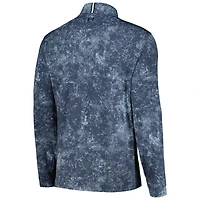 Under Armour - Haut à quart de zip imprimé bleu marine THE PLAYERS Playoff 3.0 pour hommes
