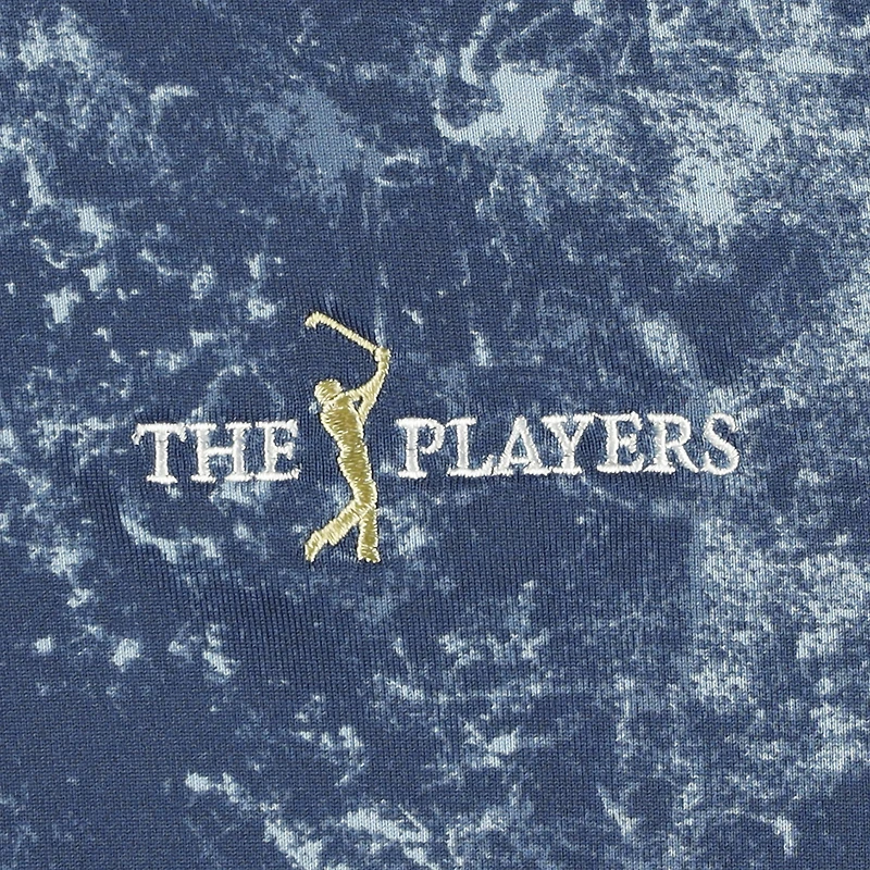 Under Armour - Haut à quart de zip imprimé bleu marine THE PLAYERS Playoff 3.0 pour hommes