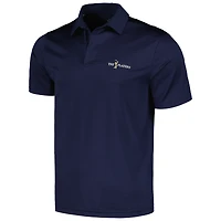 Under Armour Polo jacquard THE PLAYERS Tour Tips pour homme bleu marine