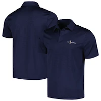 Men's Under Armour Navy THE PLAYERS Tour Tips Jacquard Polo