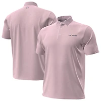 Men's Under Armour  Pink THE PLAYERS ArmourDry Azalea Jacquard Polo