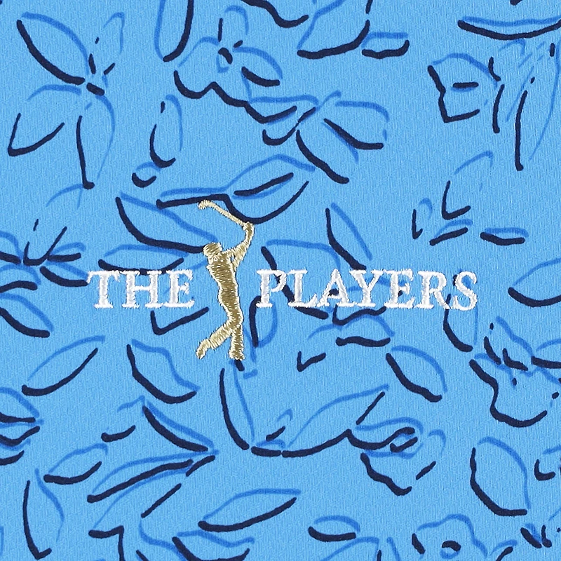 Men's Under Armour Royal THE PLAYERS Iso-Chill Floral Polo