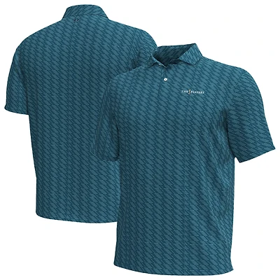Men's Under Armour  Teal THE PLAYERS Iso-Chill Deuces Polo