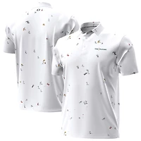 Men's Under Armour  White THE PLAYERS ArmourDry Motif Polo