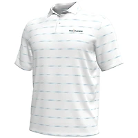 Polo Under Armour blanc THE PLAYERS Iso-Chill Drive Horizon pour homme