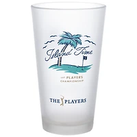 THE PLAYERS Island Time 16oz. Frosted Pint Glass