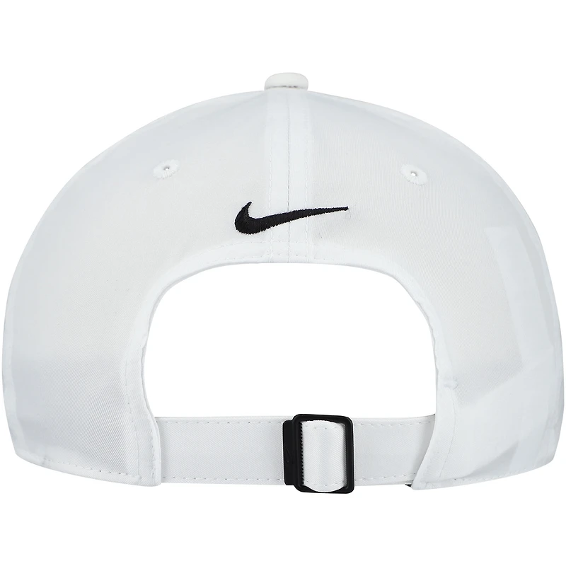 Casquette Nike blanche unisexe 2025 THE PLAYERS Performance Club Flex