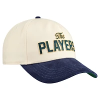 Unisex Barstool Golf Beige THE PLAYERS Chenille Snapback Hat