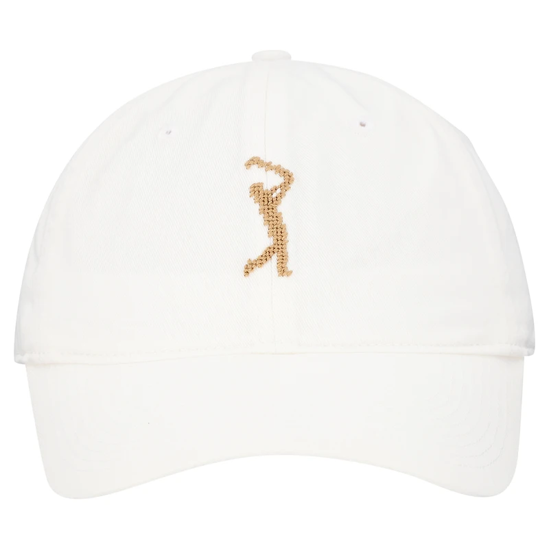 Unisex Smathers & Branson White THE PLAYERS Goldman Adjustable Hat
