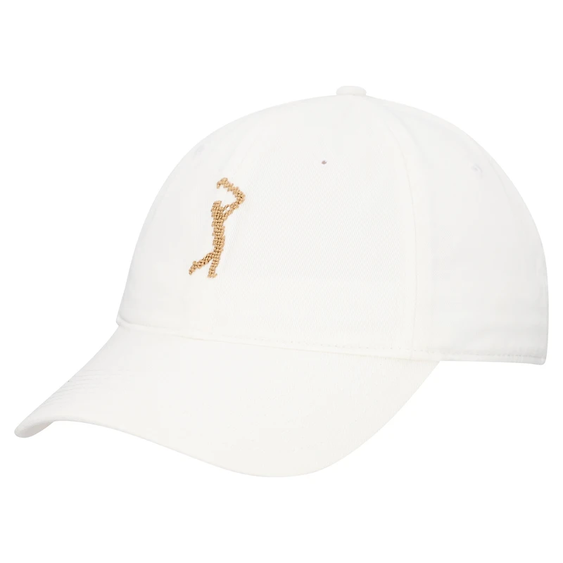 Unisex Smathers & Branson White THE PLAYERS Goldman Adjustable Hat