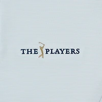 Pull zippé quart de tour à rayures bleu clair FootJoy THE PLAYERS pour femme