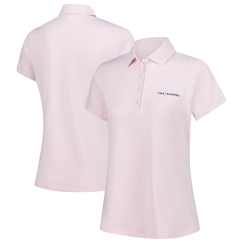 Polo rose Peter Millar THE PLAYERS Goldman Jubilee pour femme