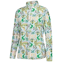 V167847 PLAYR Smith & Quinn The Players Sawgrass Clubhouse Ava 1/4 Zip pour femme JACLADQZP 12009-609