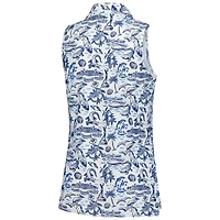 Women's Smith & Quinn  White THE PLAYERS Florida Icon Alice Sleeveless Polo
