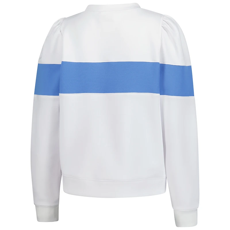 Women's Smith & Quinn  White THE PLAYERS Peggy Oversized Pullover Sweatshirt