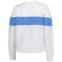 Women's Smith & Quinn  White THE PLAYERS Peggy Oversized Pullover Sweatshirt