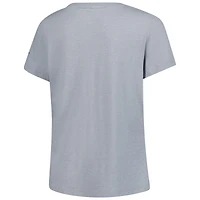 T-shirt de performance pour femme Under Armour Heather Grey THE PLAYERS