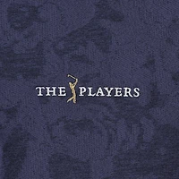 Pull zippé quart de tour en jacquard rose Under Armour bleu marine THE PLAYERS pour femme