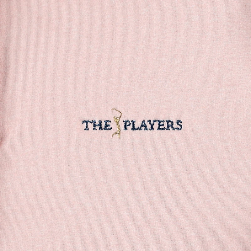 Women's Under Armour Pink THE PLAYERS Aura Heather Polo