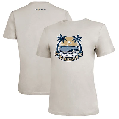 T-shirt Zelda Palm Trees pour femme THE PLAYERS Ahead Cream