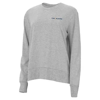 Women's Ahead  Heather Gray THE PLAYERS Sue Lightweight Sweatshirt