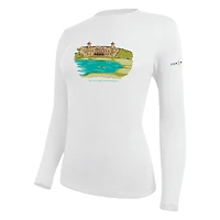 Women's Ahead  White THE PLAYERS Clubhouse Chelsea Long Sleeve T-Shirt