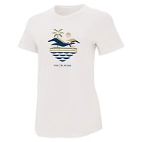 T-shirt Ahead blanc THE PLAYERS Seagul Island Green Aurora pour femme