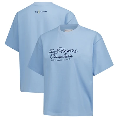 T-shirt oversize Barstool Golf THE PLAYERS Championship bleu clair pour femme