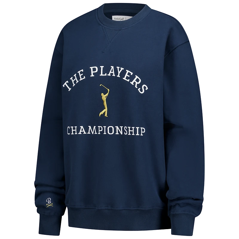 Sweat-shirt Barstool Golf THE PLAYERS Championship bleu marine pour femme