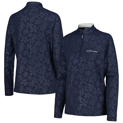 V110562 PLAYR FootJoy The Players Couche intermédiaire avec fermeture éclair 1/4 en relief pour femme JACLADQZP 30137C Championnat 24 joueurs