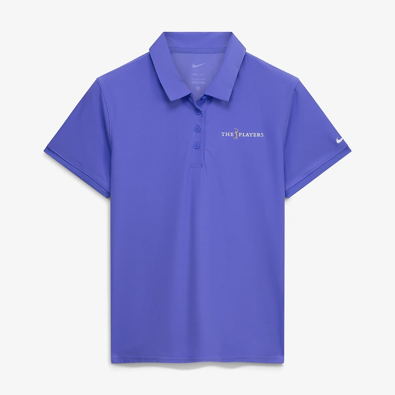 Polo Nike THE PLAYERS Victory Dri-FIT bleu pour femme