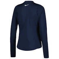 Haut à manches longues Nike bleu marine THE PLAYERS UV Victory Performance pour femme