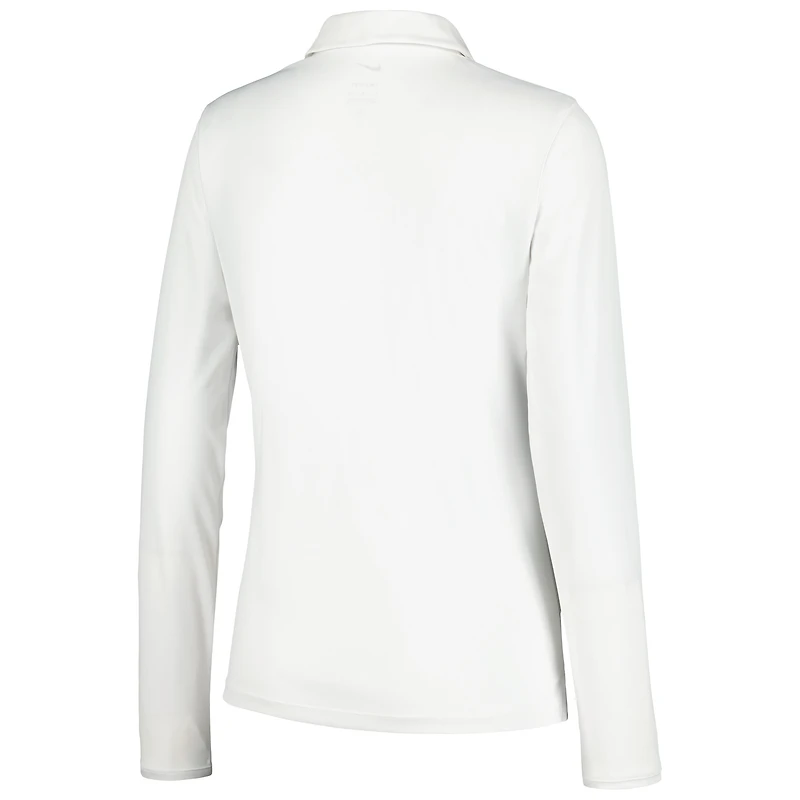 Polo à manches longues Nike THE PLAYERS Performance Victory pour femme blanc