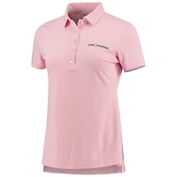Women's Peter Millar Pink THE PLAYERS Perfect Performance Polo