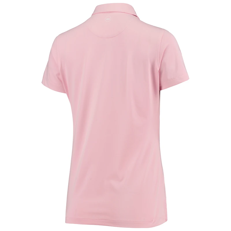 Women's Peter Millar Pink THE PLAYERS Perfect Performance Polo