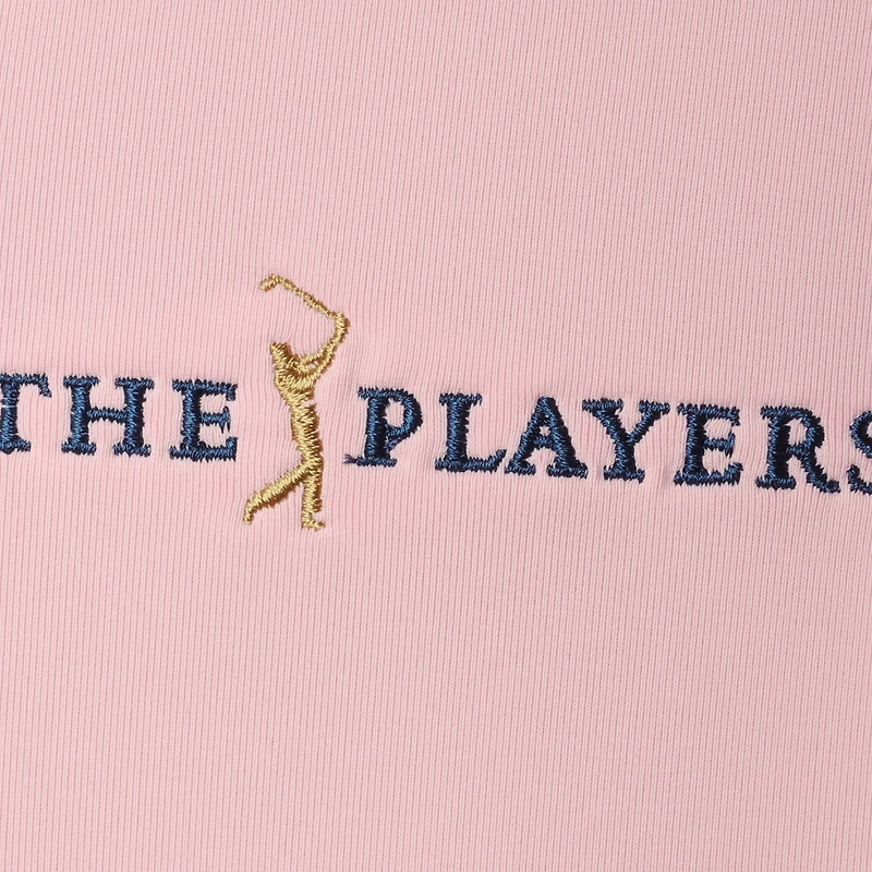 Women's Peter Millar Pink THE PLAYERS Perfect Performance Polo