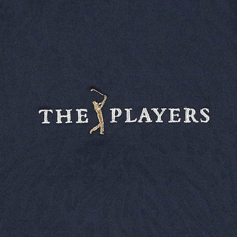 Women's Puma Navy THE PLAYERS Animal Deboss MATTR Polo
