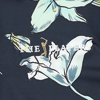 Polo sans manches à demi-zip pour femme Puma Navy THE PLAYERS Lily Floral MATTR