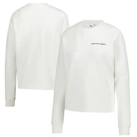 Sweat-shirt à capuche Puma blanc THE PLAYERS Boulder CLOUDSPUN pour femme