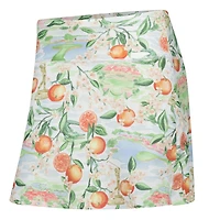 Women's Smith & Quinn White THE PLAYERS Orange Grove Parker Skort