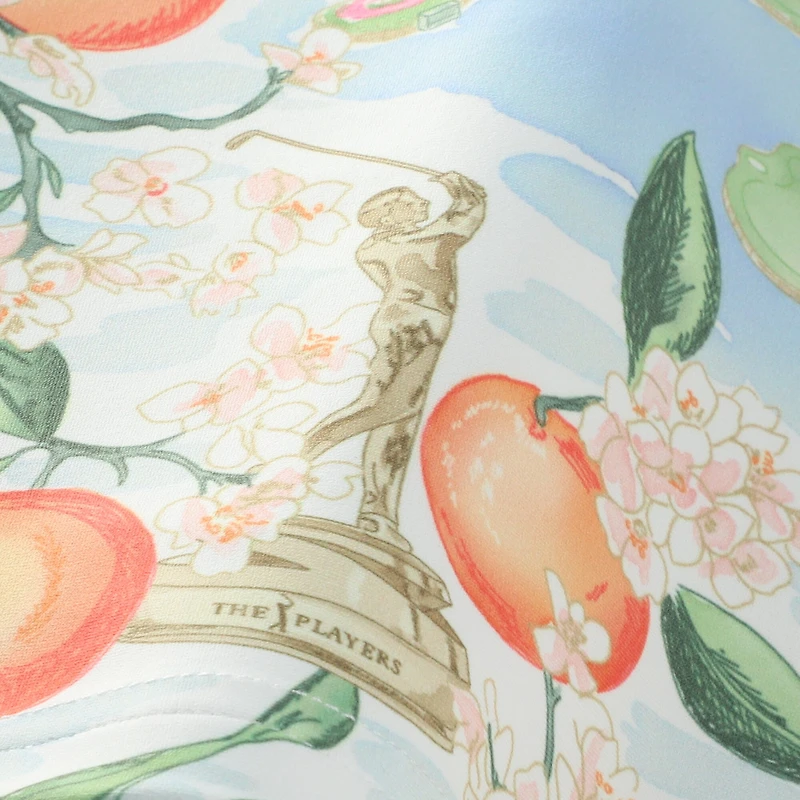 Women's Smith & Quinn White THE PLAYERS Orange Grove Parker Skort