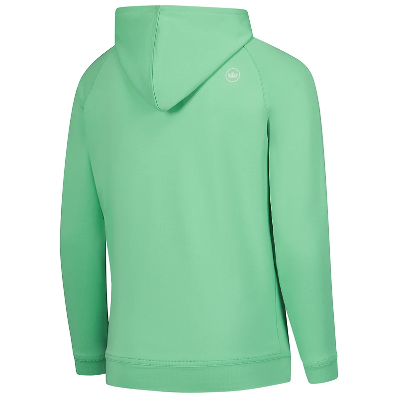 Sweat à capuche raglan Performance Goldman Pine de Peter Millar Green THE PLAYERS pour jeunes